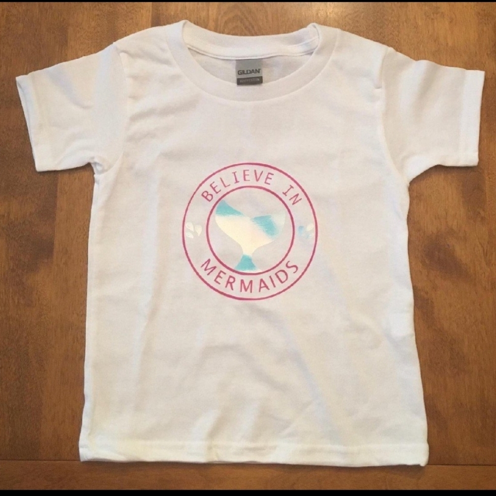 Believe in mermaids t-shirt
